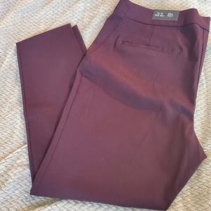 Maurices sz 22w maroon pants